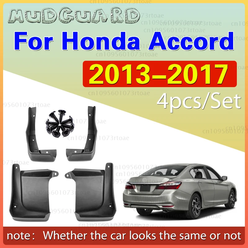 

Car Mudflap For Honda Accord 9th 9 Gen 2013~2017 2014 Fender Mud Guard Flap Splash Flaps Mudguards Accessories 2016 2015 2014