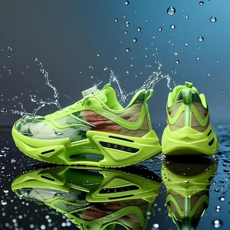 

New Fashion Women Sports Breathable Lightweight Running Shoes Men Comfortable Nonskid Leisure Sneakers