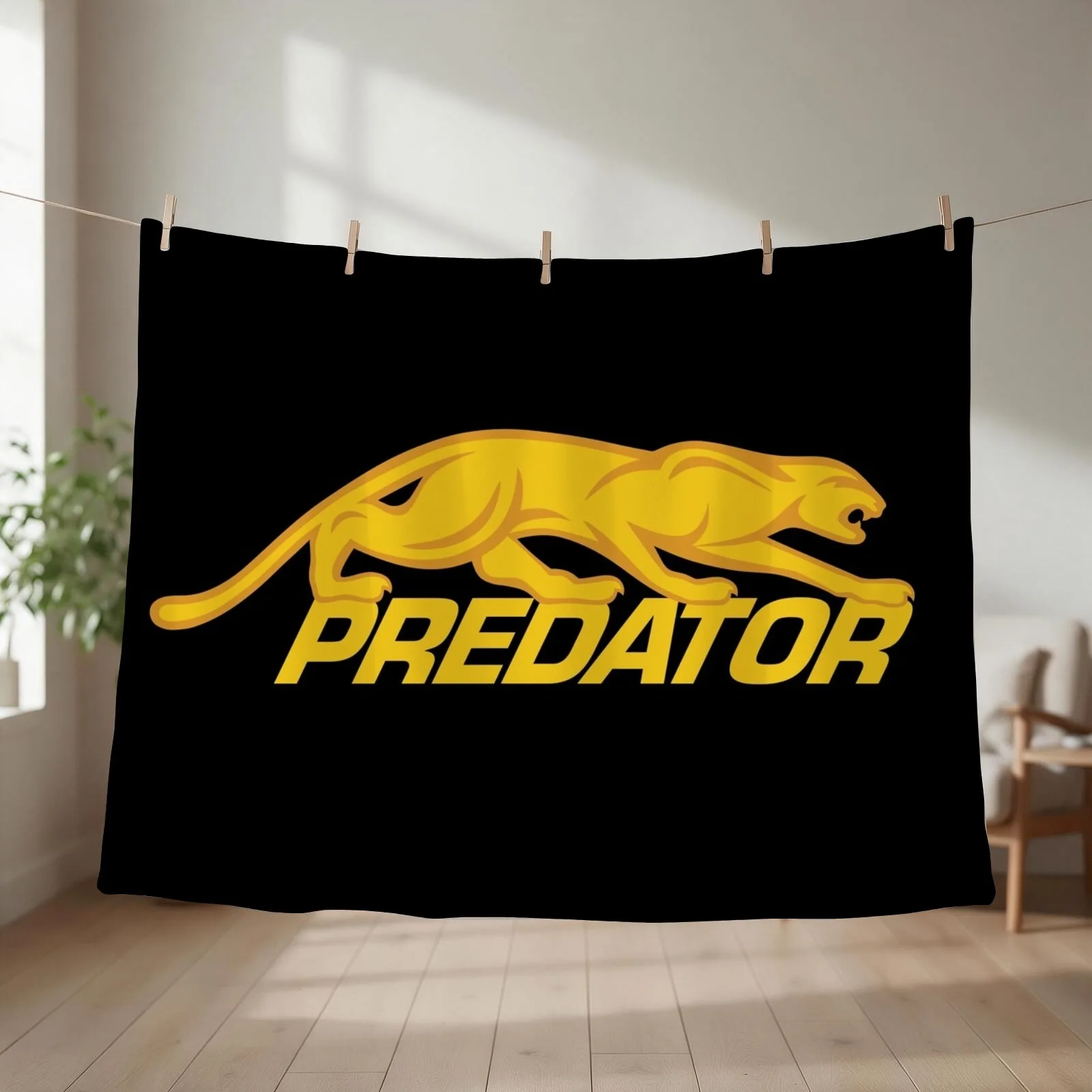 PREDATOR CUES LOGO Throw Blanket couch cozy soft plush fuzzy picnic outdoor blanket
