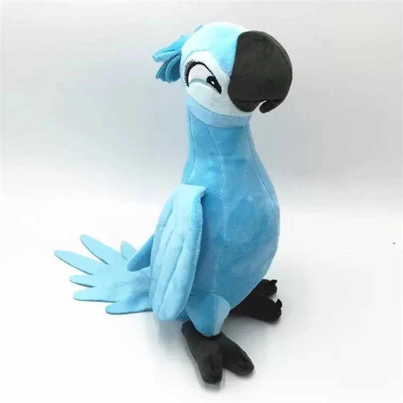 30CM Rio peluche poupée jouet Blu bijou perroquet oiseau coussin oreiller Anime livraison directe