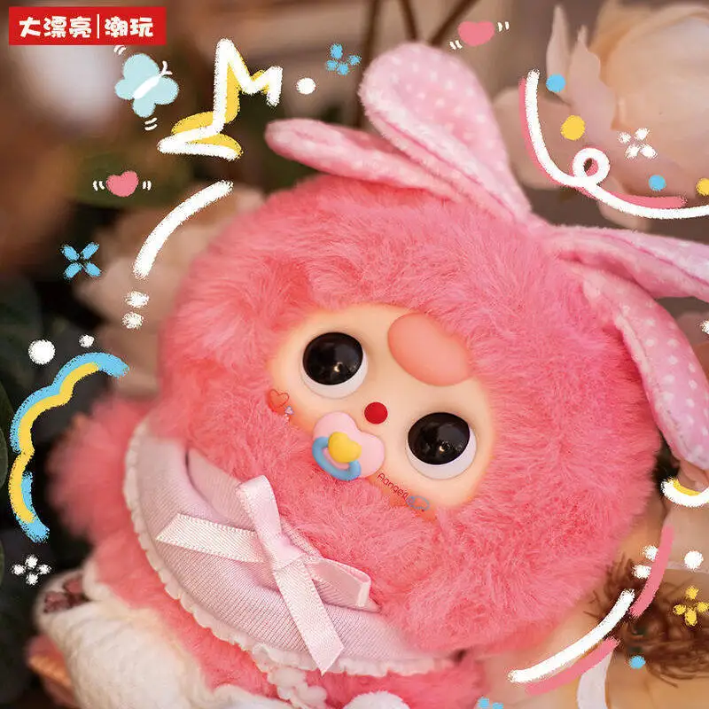 

Babythree Genuine Cute Baby Series Blind Box Soft Fluffy Stuffed Doll Action Figure Birthday Gift For Kids Toy Collectors