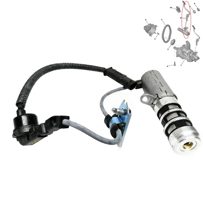 

6X Car Petrol Oil Pump Sensor Solenoid Valve For Citroen C4 Peugeot 207 308 C4L RCZ 1.6 V764723880 037990