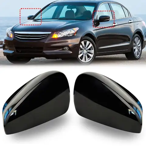 Coperture per specchietti retrovisori, adatte per Honda Accord 20082013, cappucci di ricambio per alloggiamenti specchietti esterni, adescamento laterale DriverampPassenger