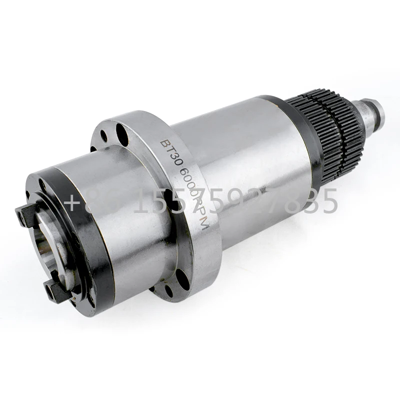 6000rpm 90mm cylinder milling belt drive atc spindle motor set bt30 cnc router kit 6000 rpm spindle motor