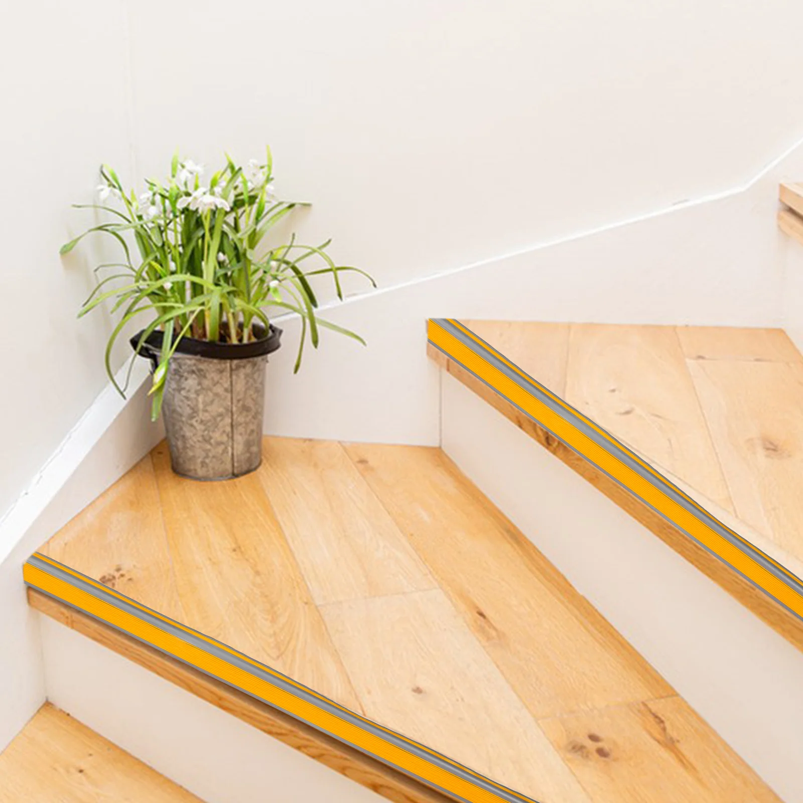 

1 Roll 2 Meter Anti-Slip Tape Pvc Strip For Outdoor Indoor Steps Floor Edging Trim Stair Nosing Grip Tape Stair Treads