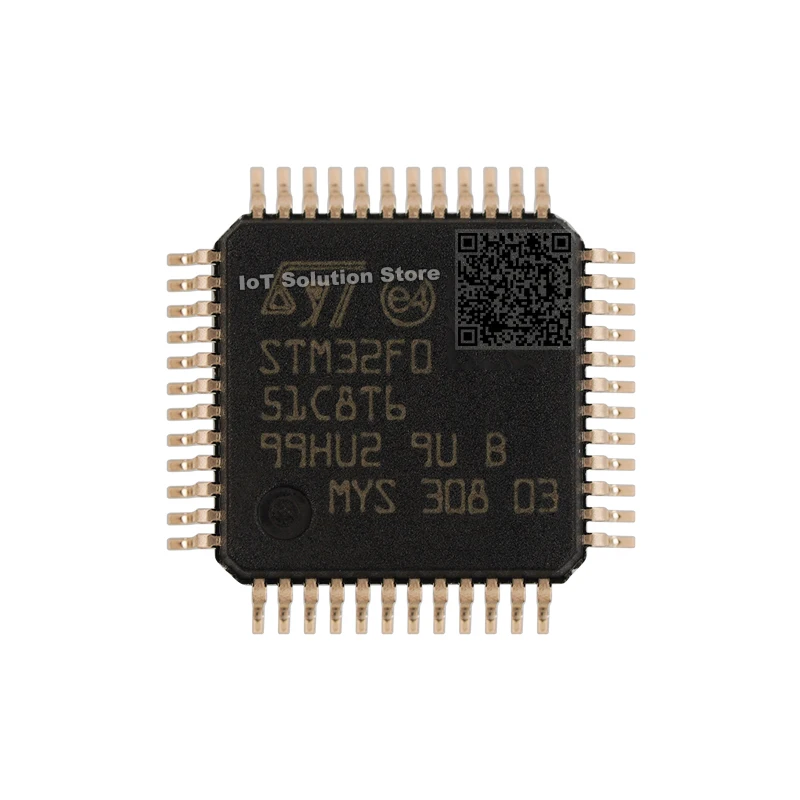 STM32F051C8T6 LQFP-48, STM32F051C8T6TR, 7x7x1.4mm