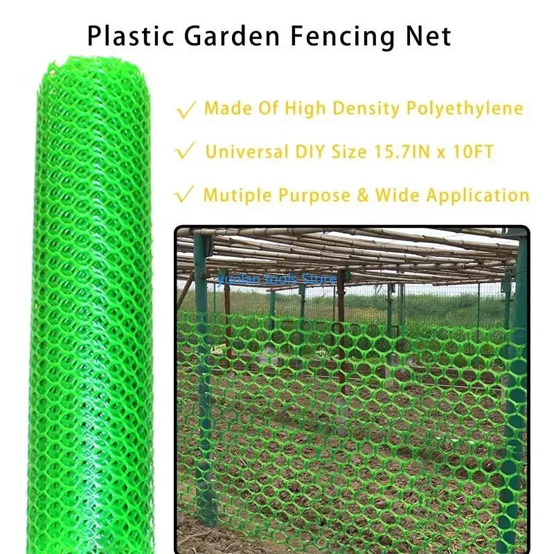 

Protective Net, Plastic Garden Fence Net, Durable Handicraft Project, Indoor and Outdoor Garden Courtyard Decoration Accessories