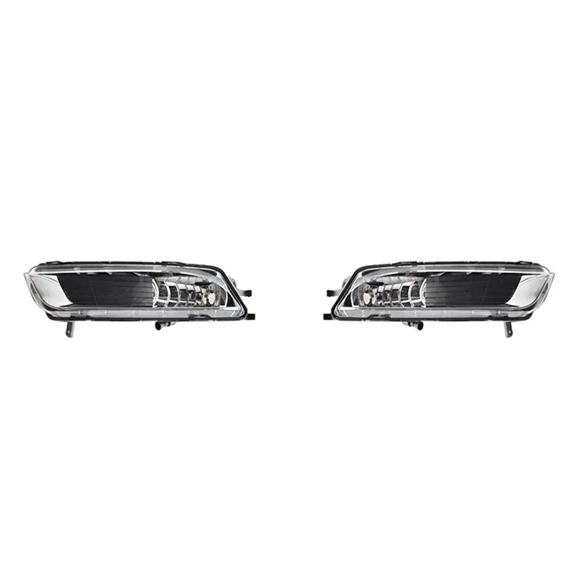

1Pair Front Bumper Fog Light Plastic 3C8941699 3C8941700 For VW Passat CC 2012-2017 Fog Lamp With Halogen Bulb