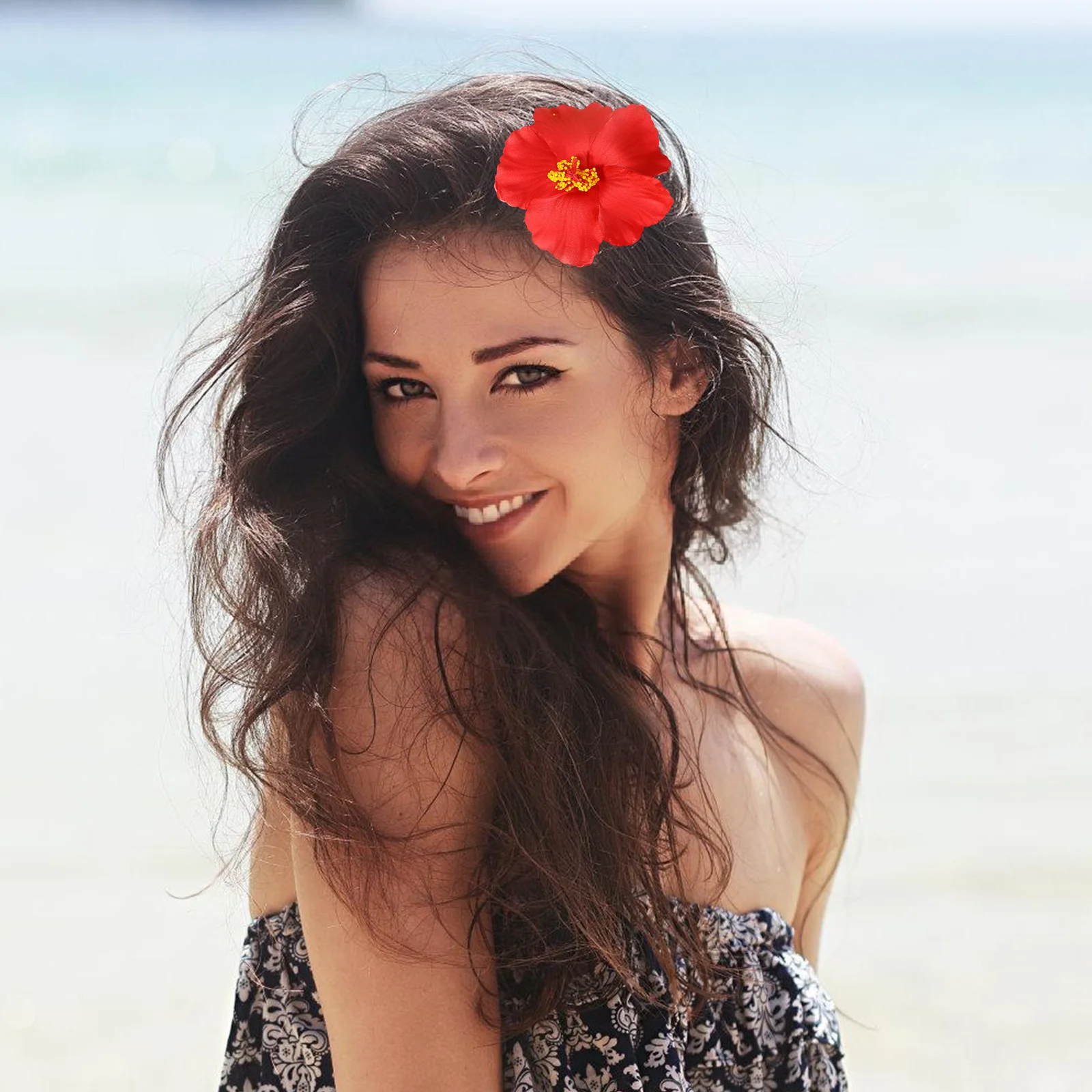

3Pcs Colorful Bohemian Hair Clip Floral Hair Barrette For Girls Versatile Styling Accessories