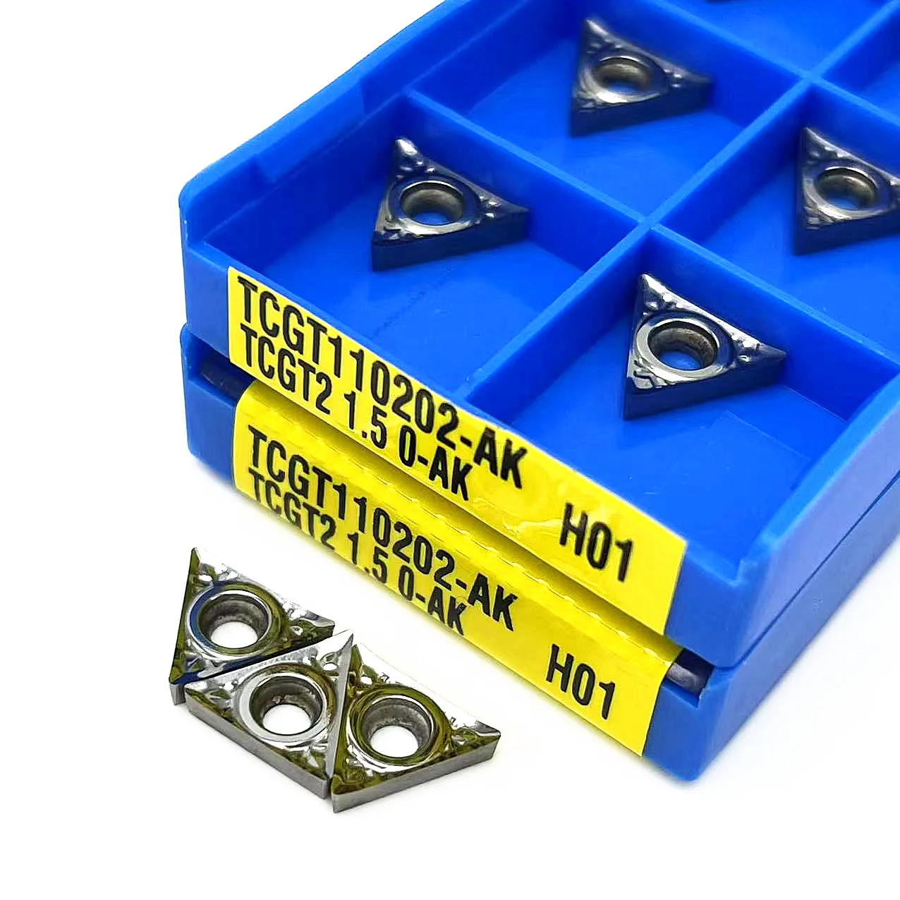 10ชิ้น TCGT110204 TCGT110202 TCGT110208 AK H01สำหรับอลูมิเนียมภายในเครื่องมือกลึงเครื่องมือตัด CNC เครื่องมือแทรกคาร์ไบด์เครื่องมือกลึงแทรก