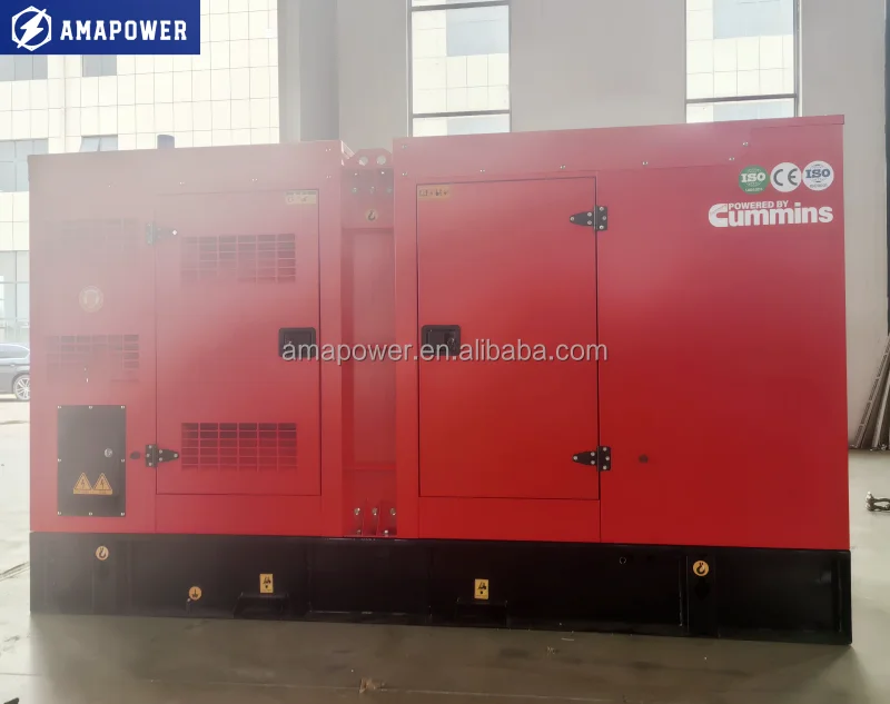 360kw/400kw صامت/مفتوح // مقطورة نوع مجموعة مولدات الديزل 50 هرتز-1500 دورة في الدقيقة مع محرك الكمون KTA19-G3