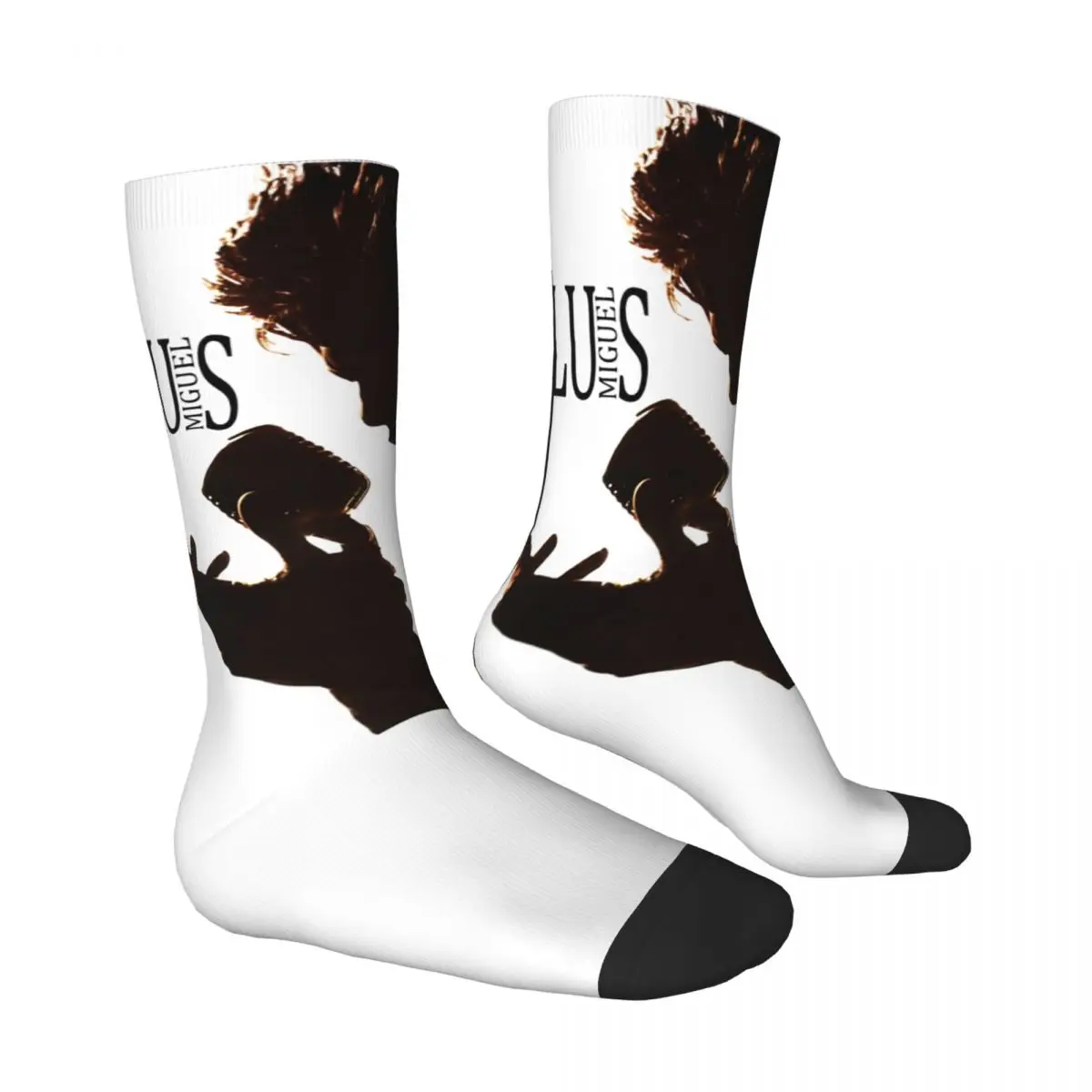 Singer Luis Miguel Tour 2024 Stockings Graphic Fashion Socks Spring Non Skid Socks Unisex Men Running Sports Soft Socks