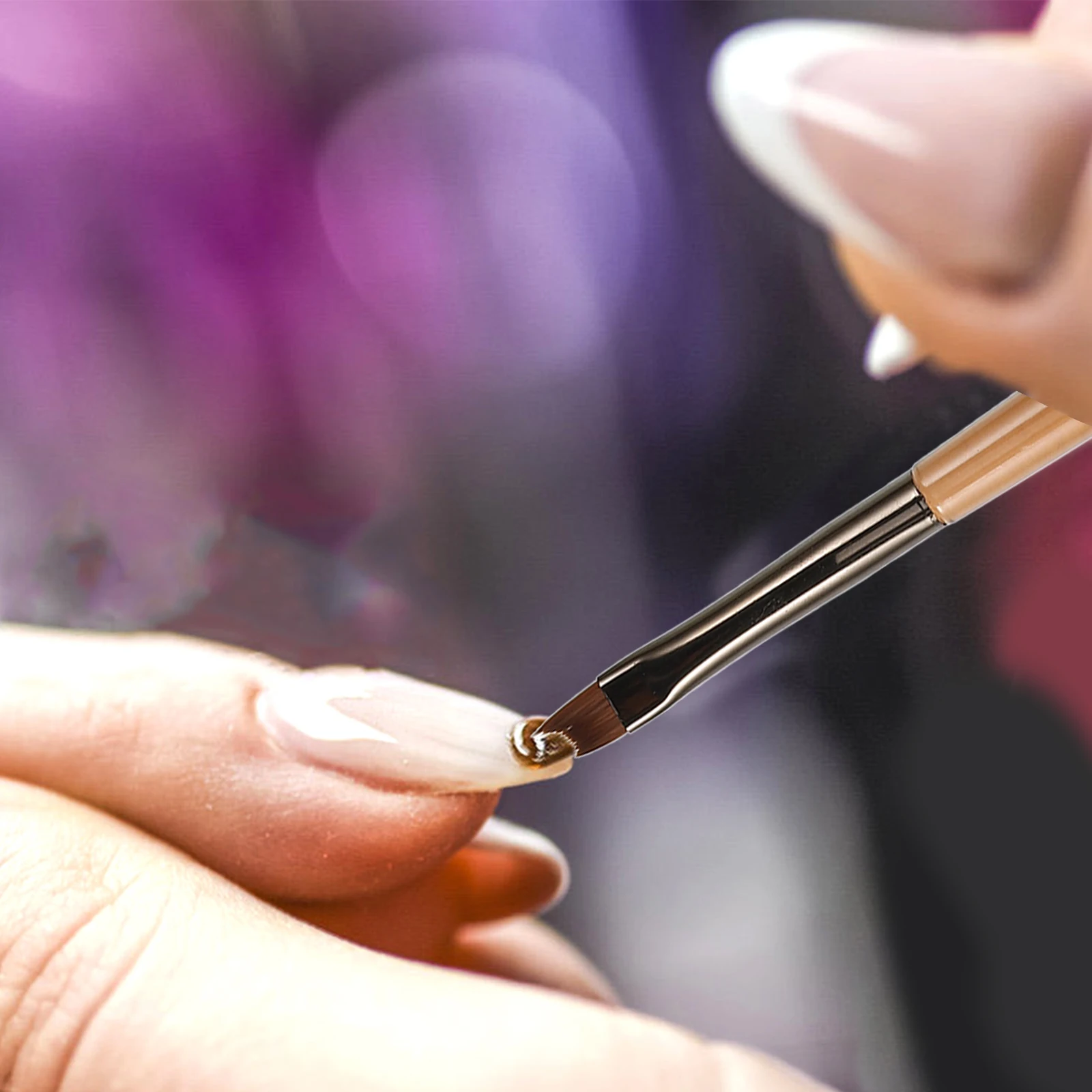 

Nail Art Brush Set Multifunctional Brushes Japanese Tea Color Fine for Design Tools Manicure Drawing Nail Supplies Gel Polish