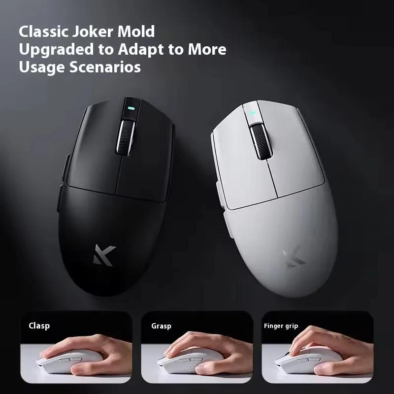 Ratón inalámbrico para videojuegos MCHOSE G3 V2 Pro, trimododo PAW3395, carga de 800mAh, ligero, ergonómico, para deportes, PC, accesorios de oficina