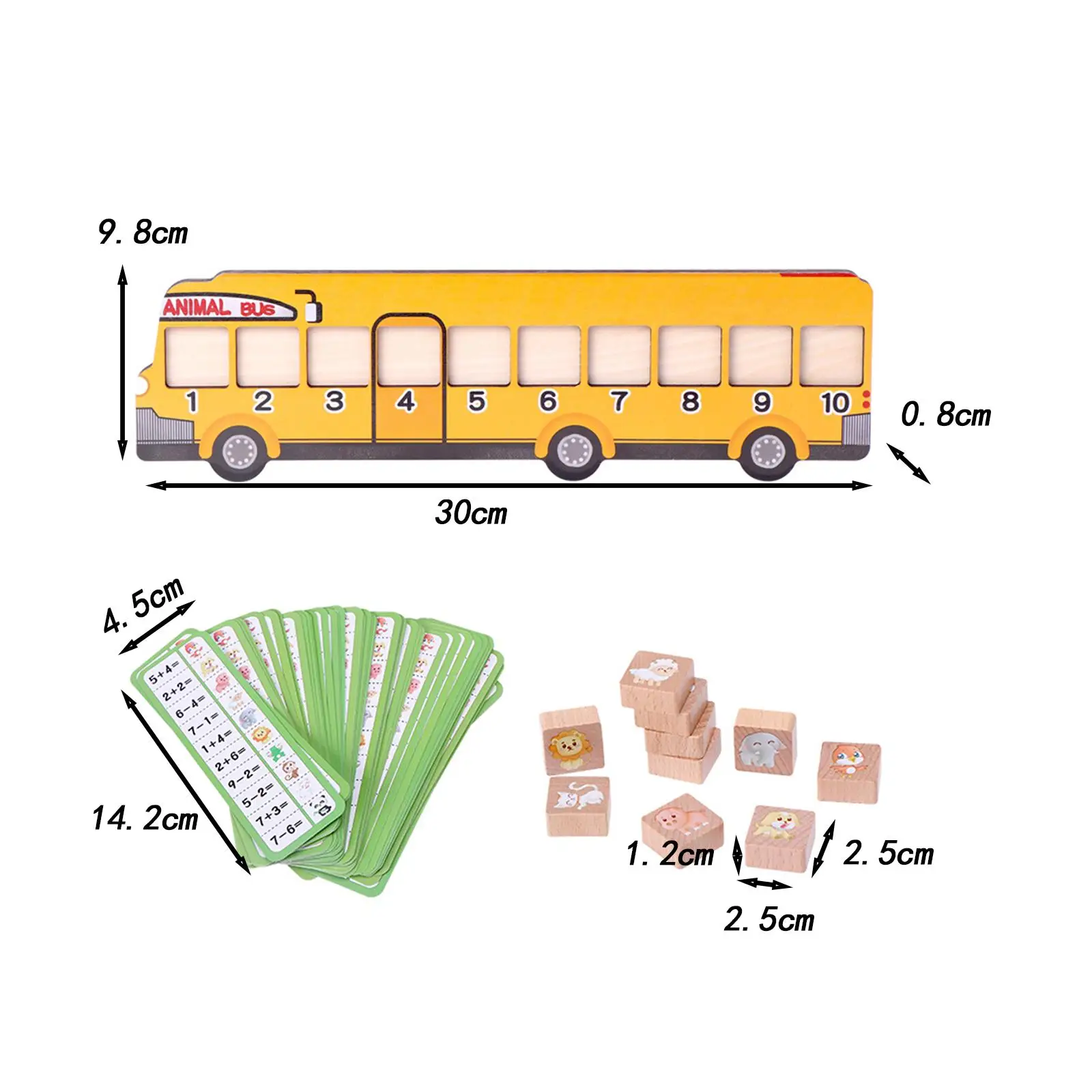 Gry do liczenia liczb Pomoce dydaktyczne dla przedszkola w klasie 3, 4, 5 lat