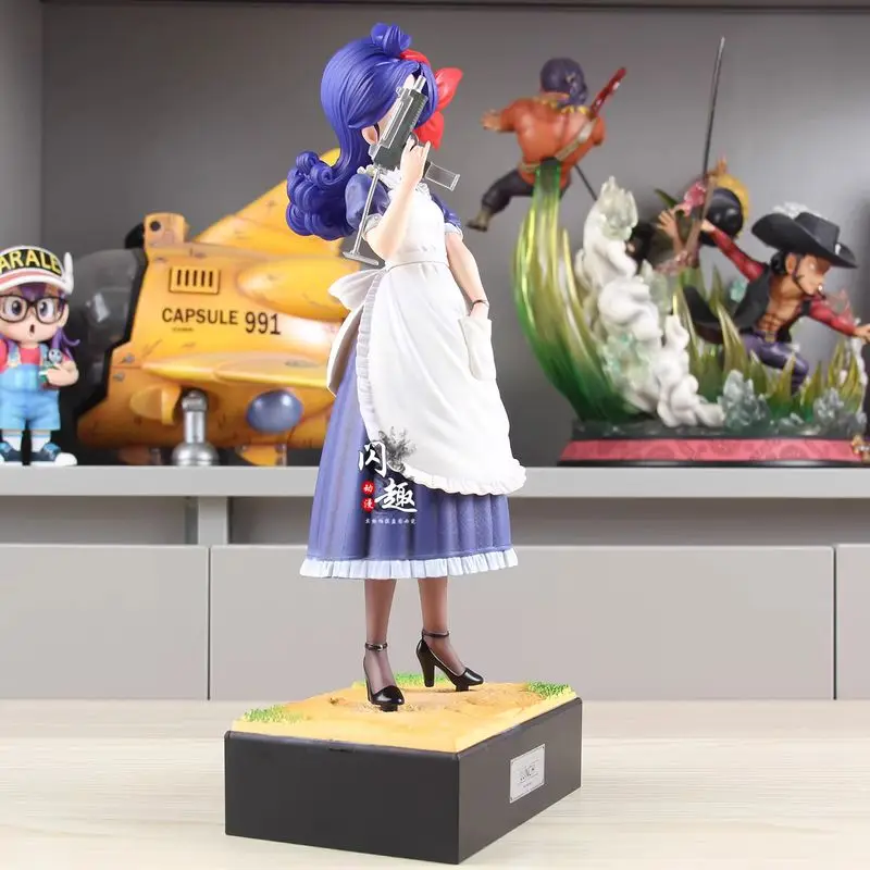 30cm Dragon Ball Z Ranchi modelo Anime DBZ Super Saiyan figuras de acción de juguete lanzamiento estatuilla PVC GK estatua adornos regalo para niños