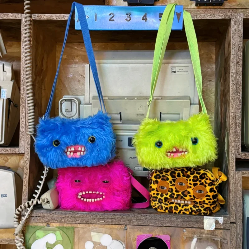 2026 New Genuine Fuggler Funny Ugly Monster Crossbody Bag Series
