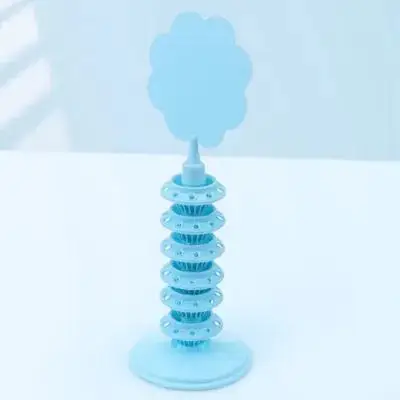 

Candy Holder Lollipop Display Storage Rack For Birthday Wedding Party Blue Porous Design High Quality Material