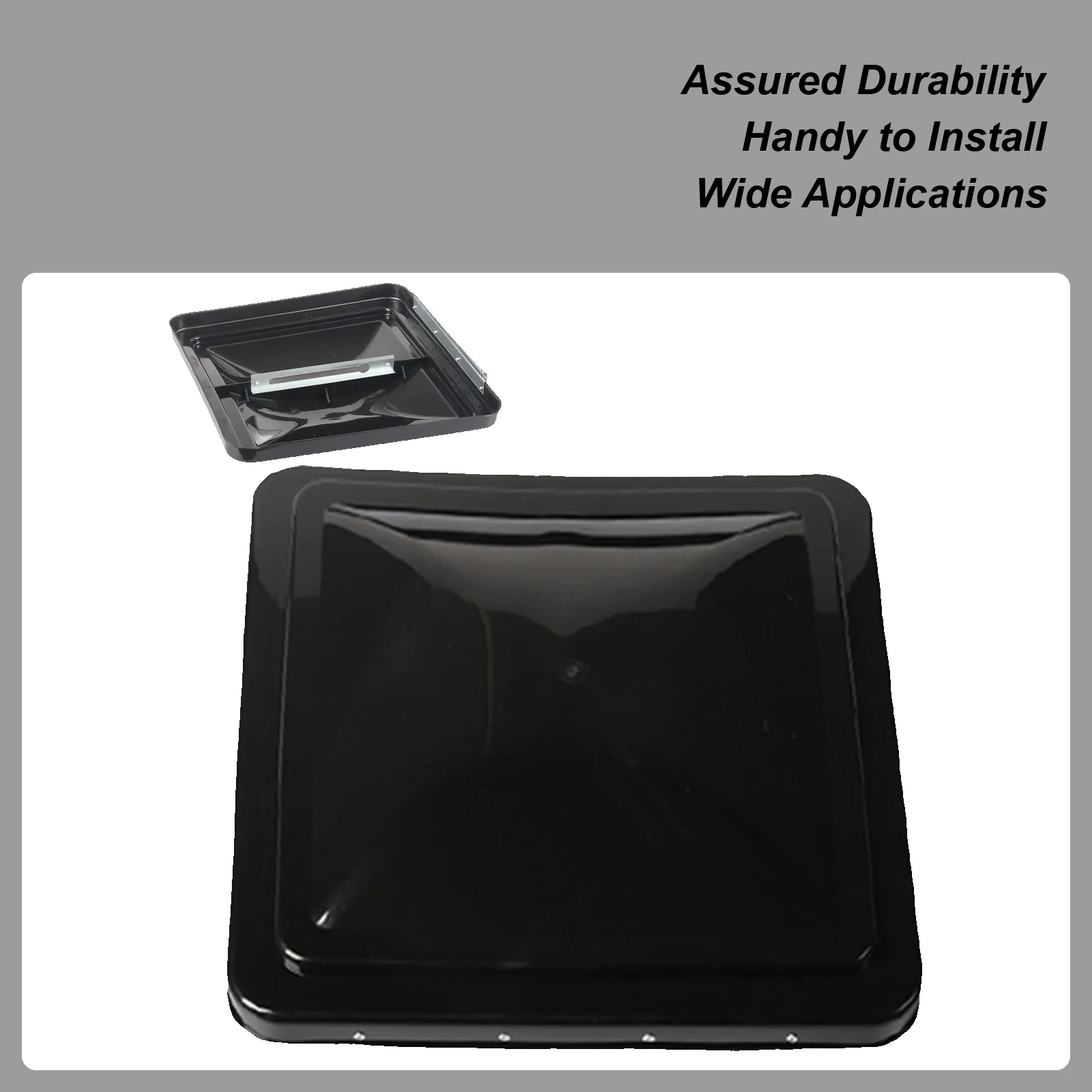 

Закрытый вентиляционный отверстие на крыше прицепа, вентиляционный капот для фургона, 14-дюймовый водонепроницаемый вентиляционный вентиляционный отверстие на крыше для летнего и зимнего прицепа, дом на колесах