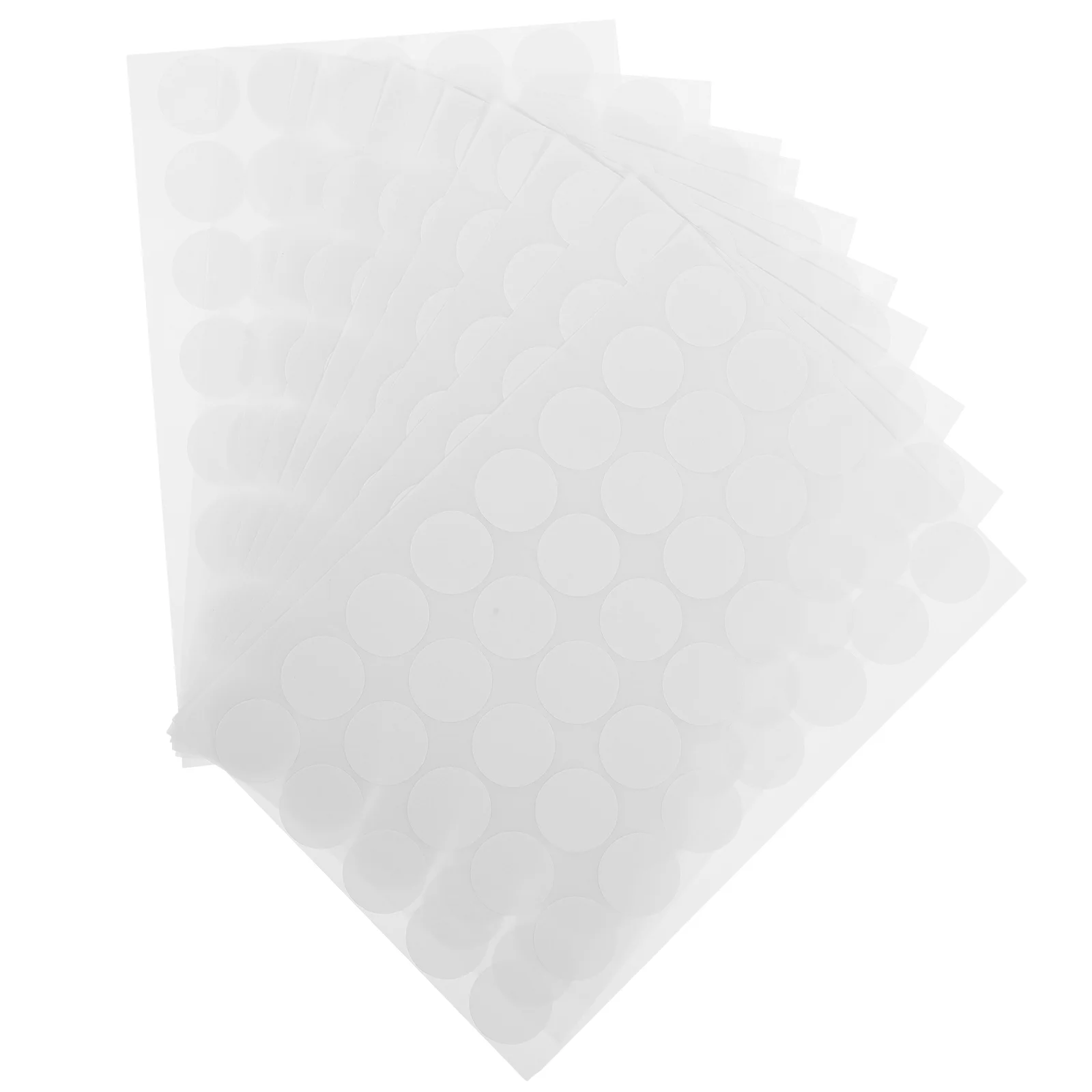 10 Sheets Circle Thermal Sticker Small Dot Stickers Envelopes Sealing Labels Point White Paper Adhesive Office