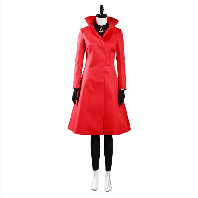 

Anime Cosplay Costume Red Carmen Women's Fashionable Jacket Suitable for Various Occasions