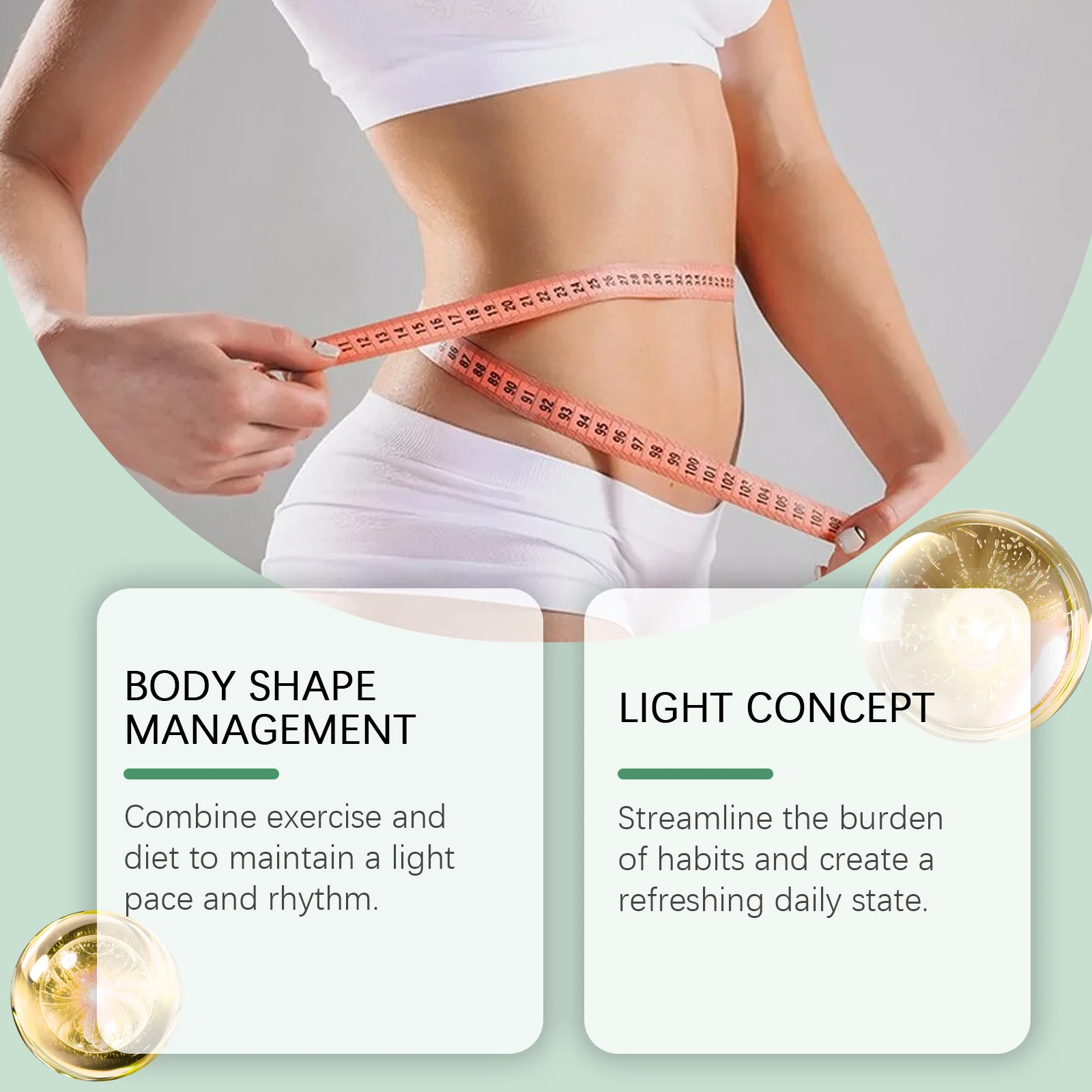 Googeer GLP-1 خرز العناية بالأمعاء، علاج الجسم