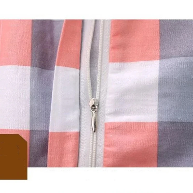 Quatro estações macio respirável algodão bebê fronha dos desenhos animados meninos meninas casa fronha com zíper cama das crianças fronha