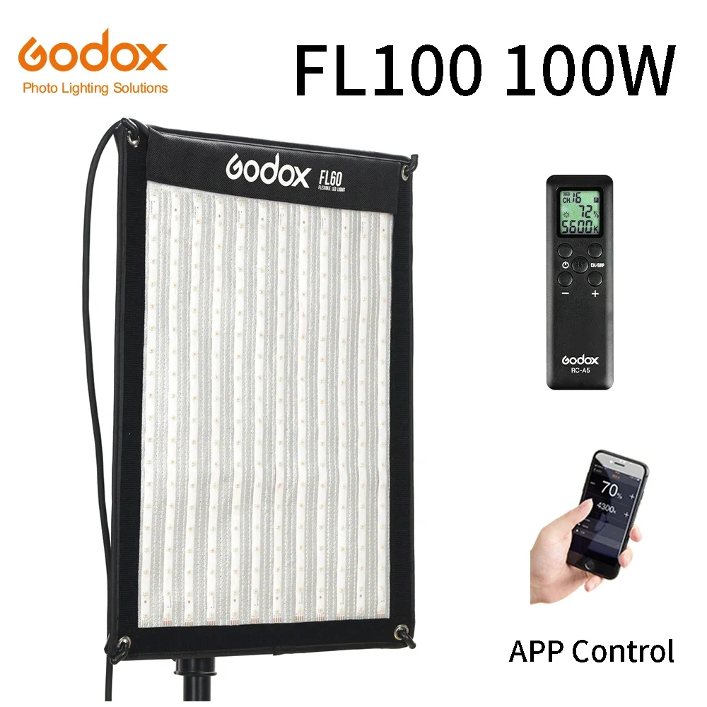 Godox FL100 100 Вт Гибкая светодиодная