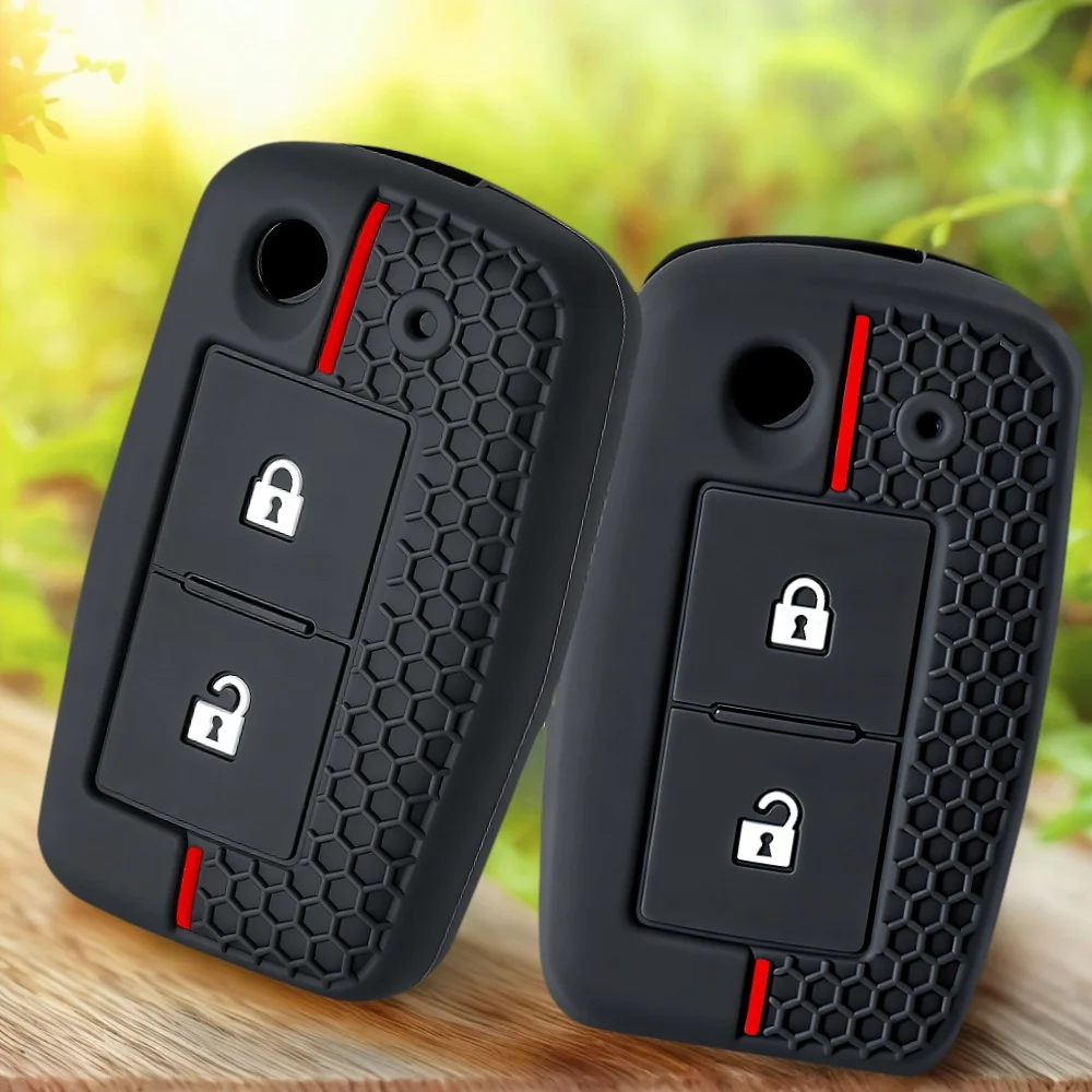 

for Mitsubishi TRITON 2024 2025 silicone remote car key fob cover case key holder keychain accessories keyring shell