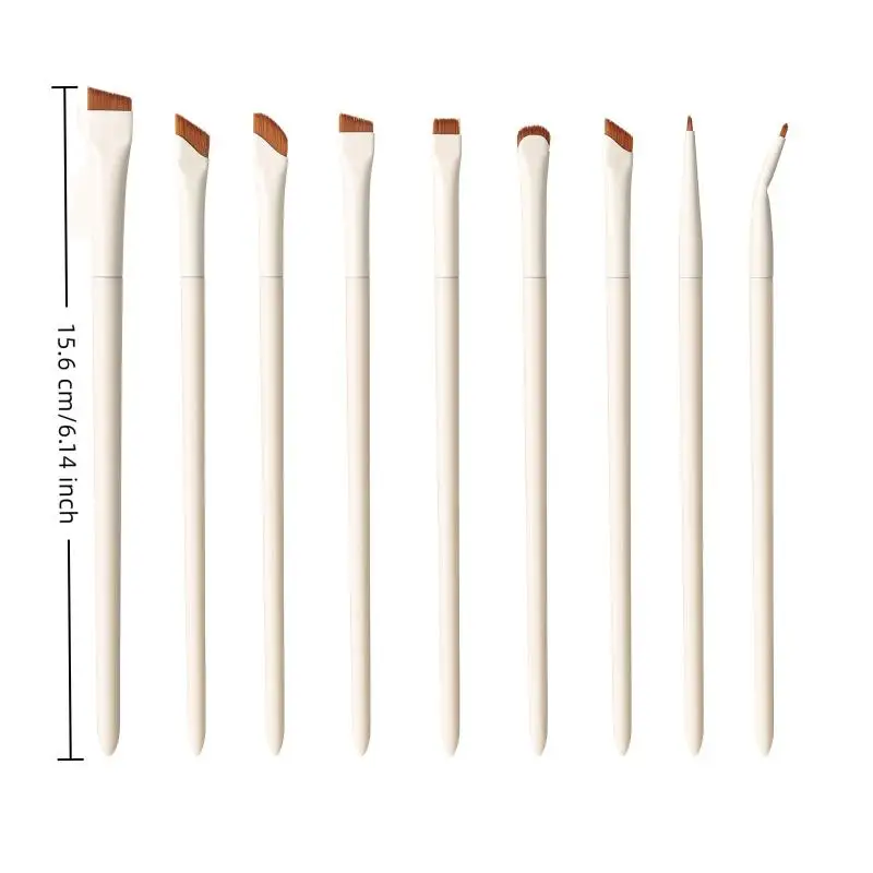 1 Stück/3 Stück Augen-Make-up-Pinsel-Set, Blade-Eyeliner-Pinsel, schräger Kopf, ultrafeiner Lidschattenpinsel, Detailpinsel, geeignet für Make-up
