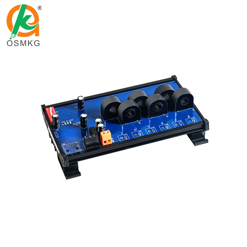 Oshangming 6Channel AC Current Transformer Detection AC Current  Acquisition Module  with RS485 Lan Modbus Rtu TCP