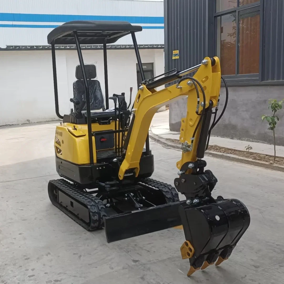 

FREE SHIPPING Mini Excavator 1.5 Ton EURO 5 Farm Used New Crawler Digger Kubota Engine Small Excavators 1 Ton 2 Ton Prices