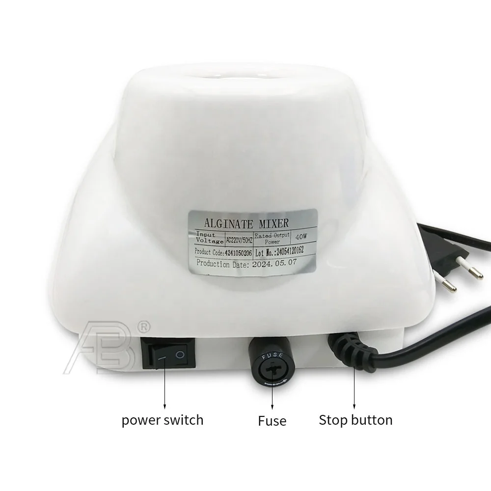 Dental Labor Ausrüstung Druck Material Mixer Alginat Automatische Mixer Container Dental Alginat Mixer Maschine