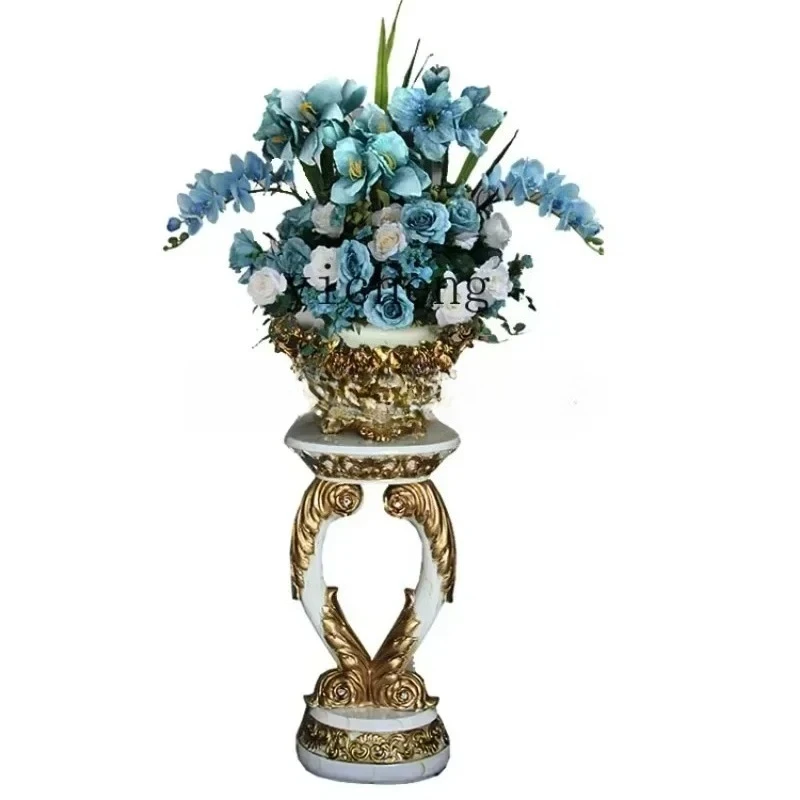 

BJ-12 floor-to-ceiling large vase simulation flower art set, living room decoration ornament, home jewelry