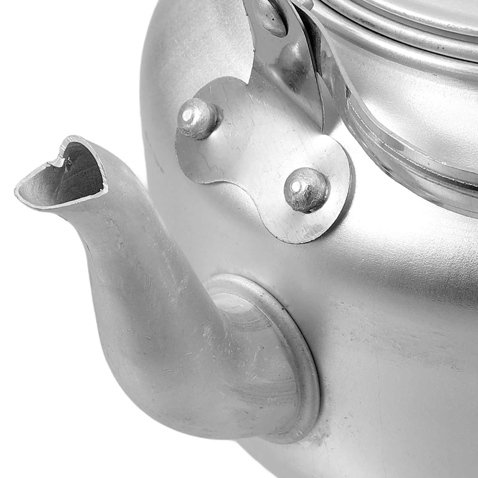 

Aluminum Teapot 800ml Portable Lightweight Reliable Handle Lid Home Kitchen Hotel Travel Tea Pot Camping Tea Kettle