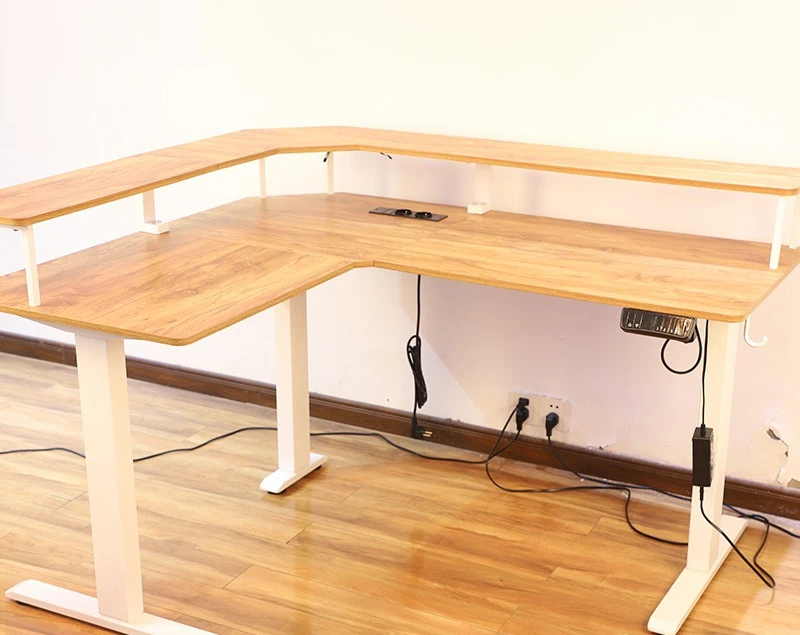 Electric lifting desk, office storage, home lifting computer desk