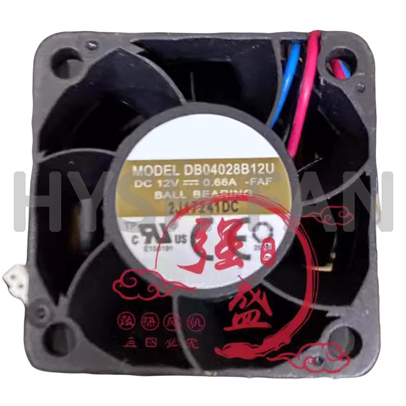 DB04028B12U-FAF New Original 4028 12V 0.66A Server Cooling Fan