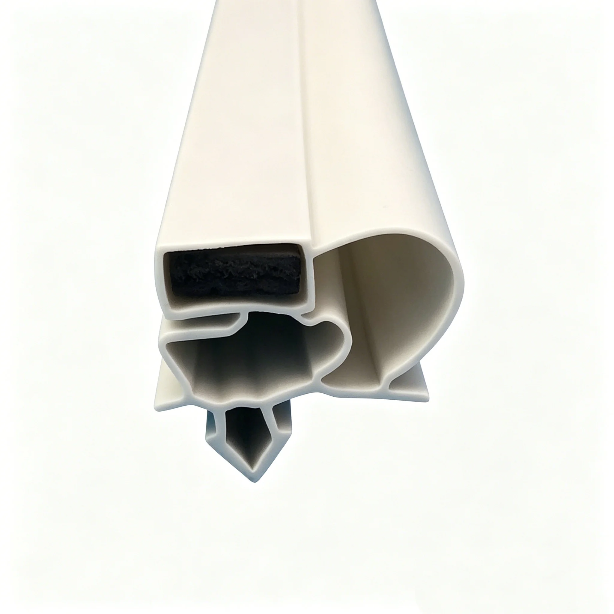 022 Rubber Refrigerator Door Seal Strip Magnetic Universal Gasket Leak Proof Cold Air Retention Easy Install