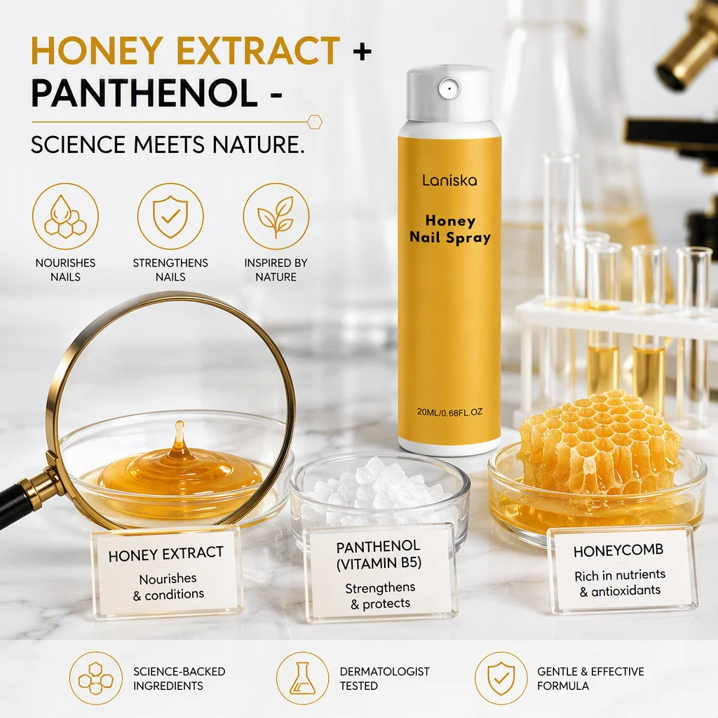 Honey Nail Care Spray Gentle D - Oil Mister Spray Bottle recension och pris