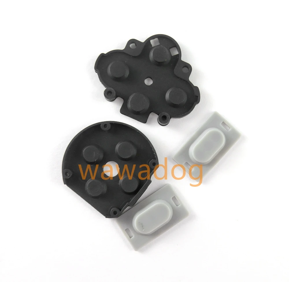 1set Game Console Replacement For PSP 1000 D-Pads Rubber Conductive L R Button Repair Part
