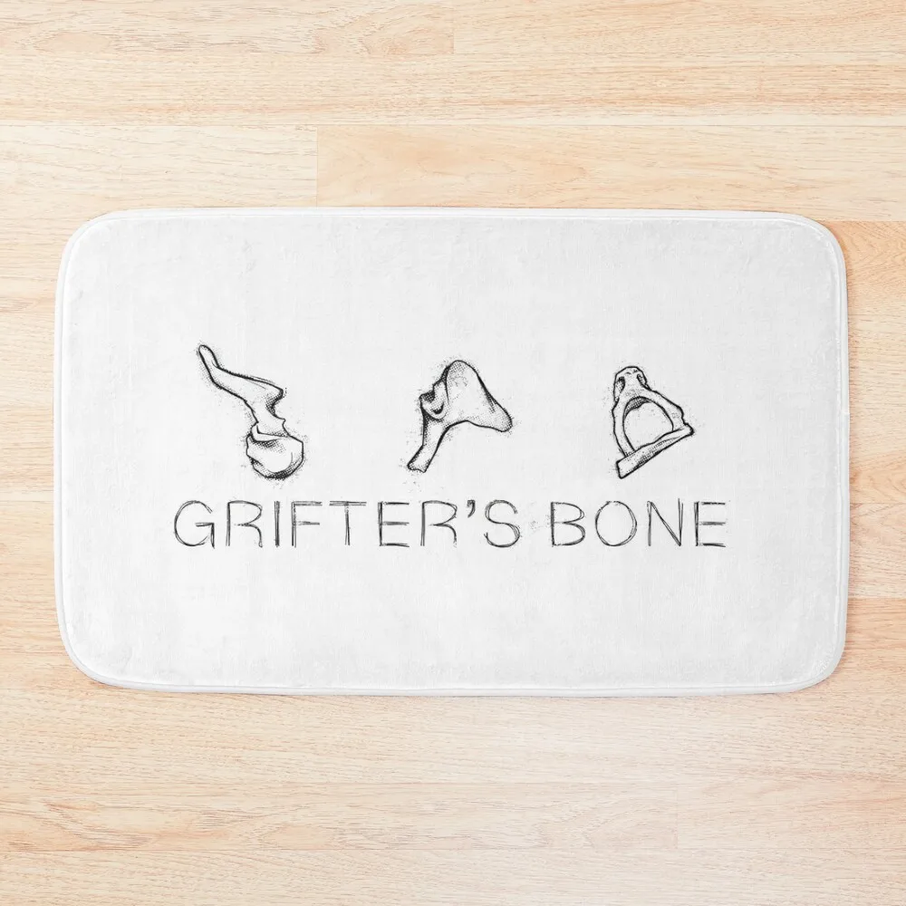 

Grifter's Bone - Dark Logo Bath Mat Floors Rugs Baths Toilet Carpet Bathroom Supplies Mat