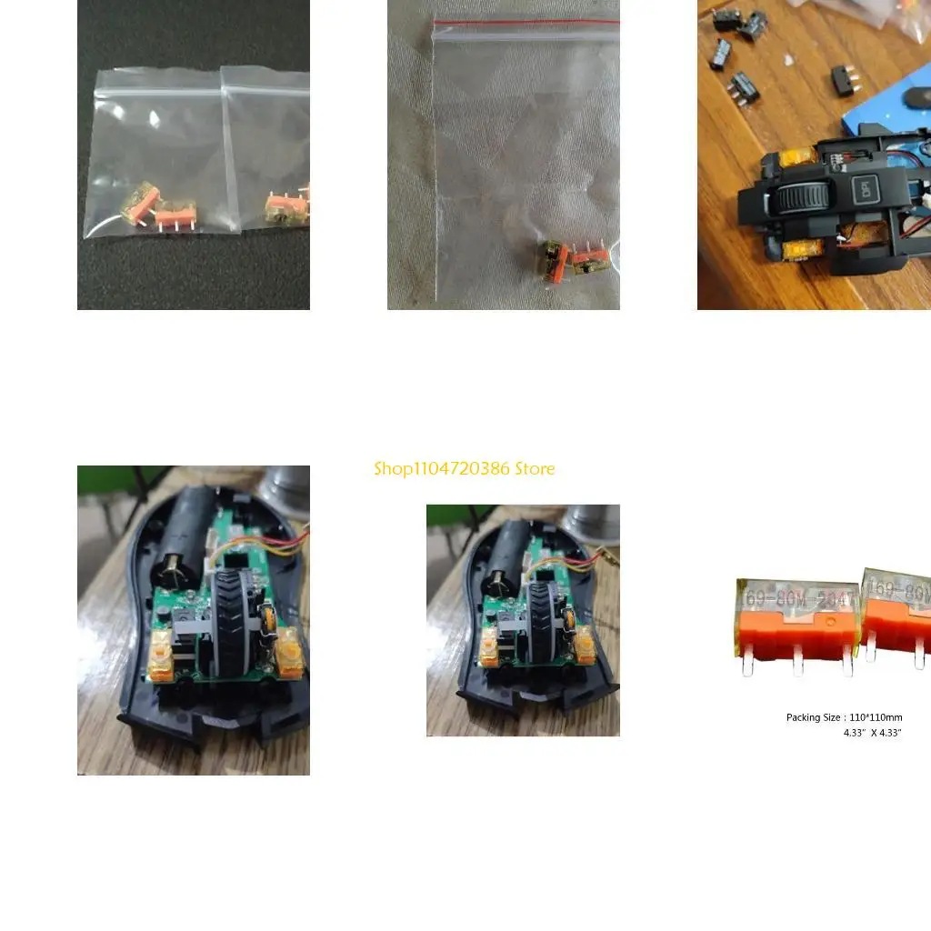 

Игровая мышь K0EA, замена микропереключателя мыши на 80 миллионов кликов на весь срок службы