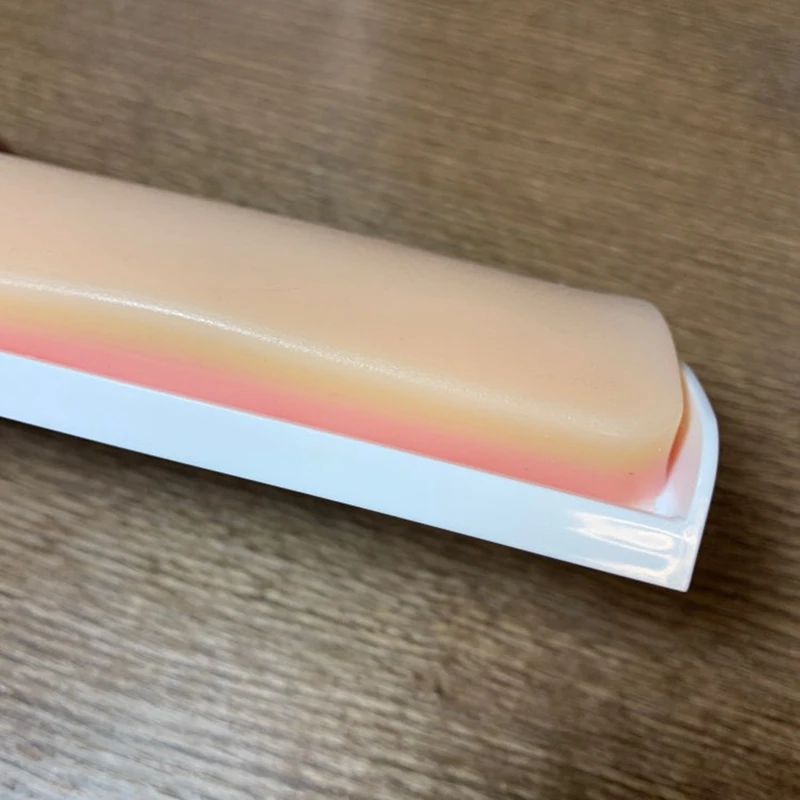 โมเดลการเย็บผิวหนังมนุษย์จำลอง/โมเดลการเย็บแผลลึกทำจากซิลิโคน/แผ่นปิดแผลโมดูลการฝึกทักษะการเย็บ