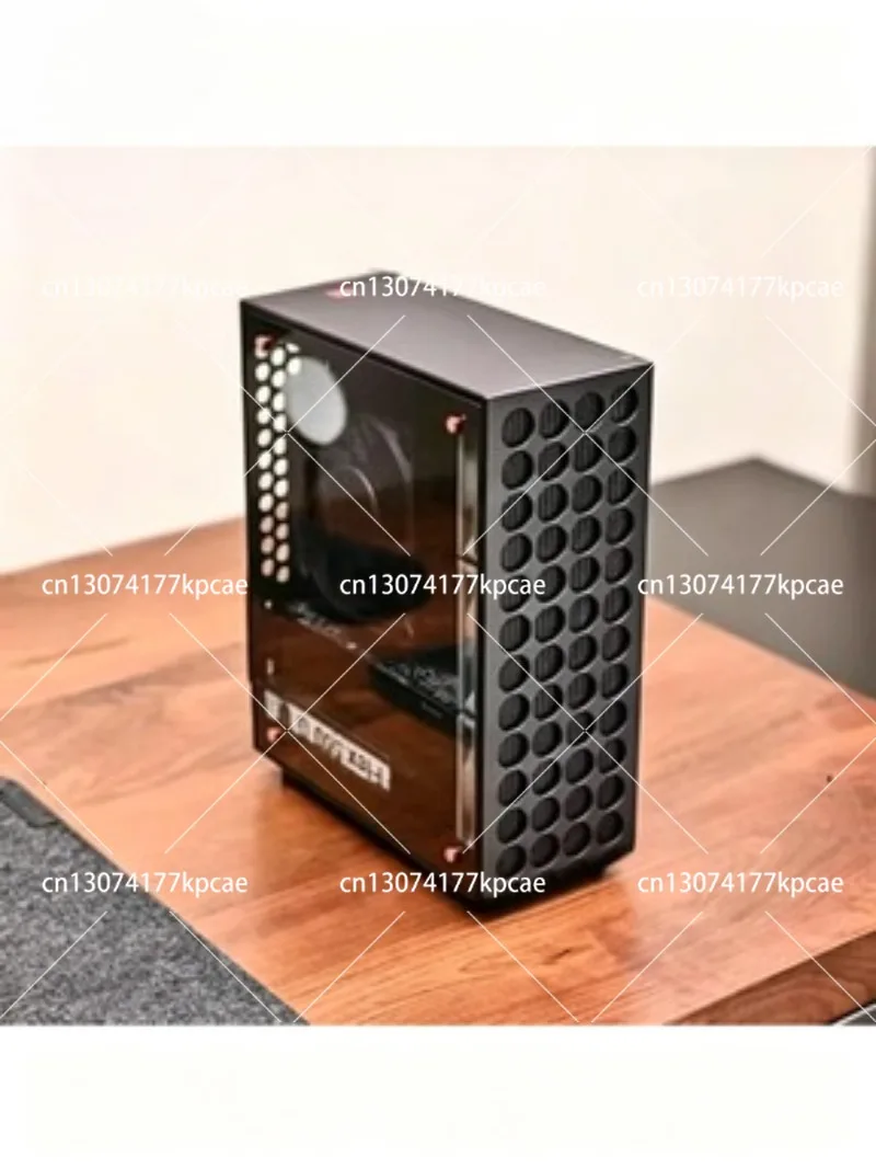 V9 Captain All-Aluminum Small Chassis Supports Double-Slot Half-Height PCI