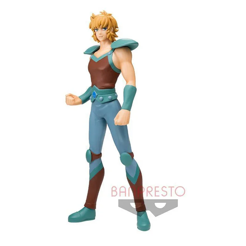 Animationsthema Saint Seiya Legend of Sanctuary Kleines Universum Biografie Leo Aiolia Anime Figur Spielzeug Bandai Banpresto Collection