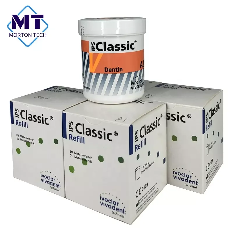 100g/pot Ivoclar IPS Classic V Laboratory Dental Porcelain Ceramic Powder Dentin Incisal Transparent