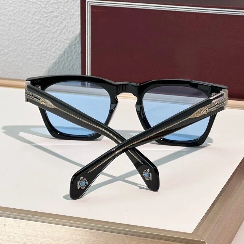 Square RAWLINS Sunglasses Women Men Thick Acetate Vintage Shades Outdoor Retro Luxury Fashion Glasses For Travel Street Trend