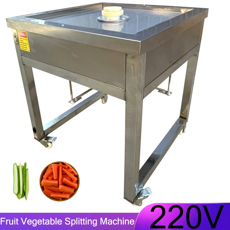 Fruit Vegetable Separator Asparagus 4 Petal Split Machine Winter Melon Sweet Potato Split Machine