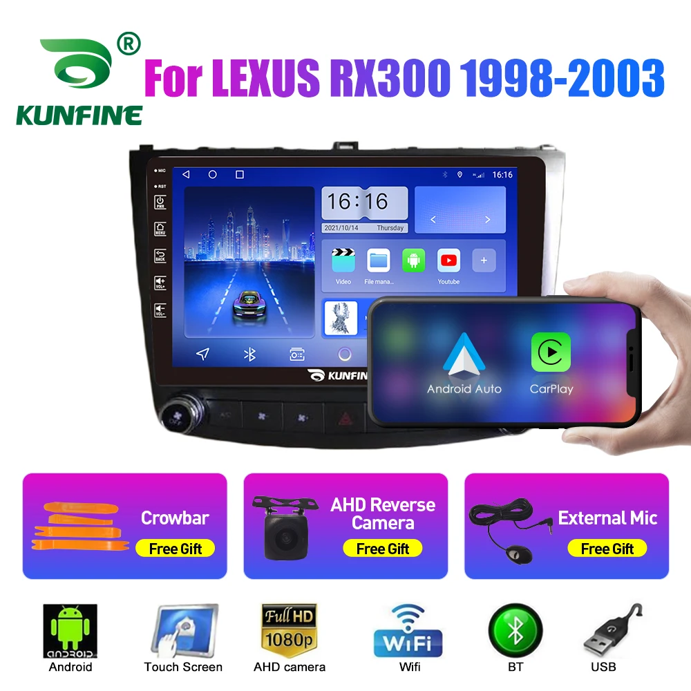 10.33 Inch Car Radio For LEXUS IS250 2005-2012 2Din Android Octa Core Car Stereo DVD GPS Navigation Player QLED Screen Carplay