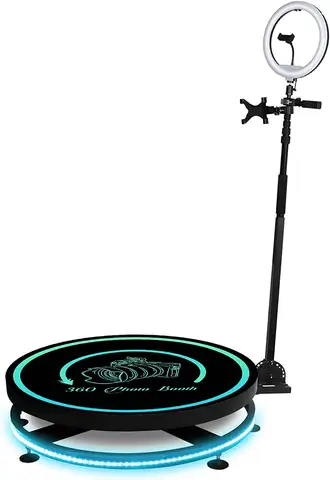 Cabine Photo Portable, nouvelle Version 360, prix bon marché, avec étui de vol, pour événements et fêtes